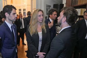 Karina Milei, en París