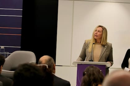 Karina Milei en la cumbre