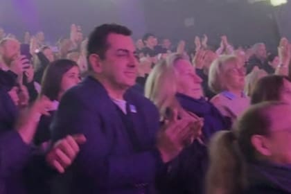 Karina Milei fue a ver Mamma Mia!