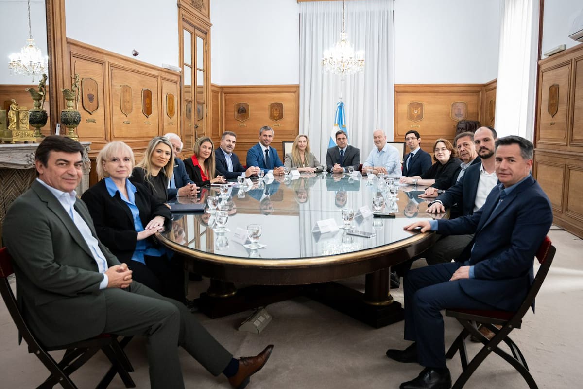 Karina Milei se reunió este lunes con diputados aliados de la "mesa parlamentaria"