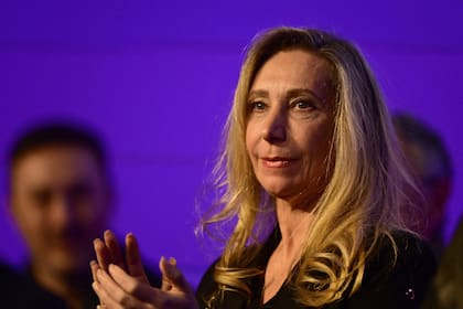 Karina Milei, secretaria general de la Presidencia. (Photo by AFP)