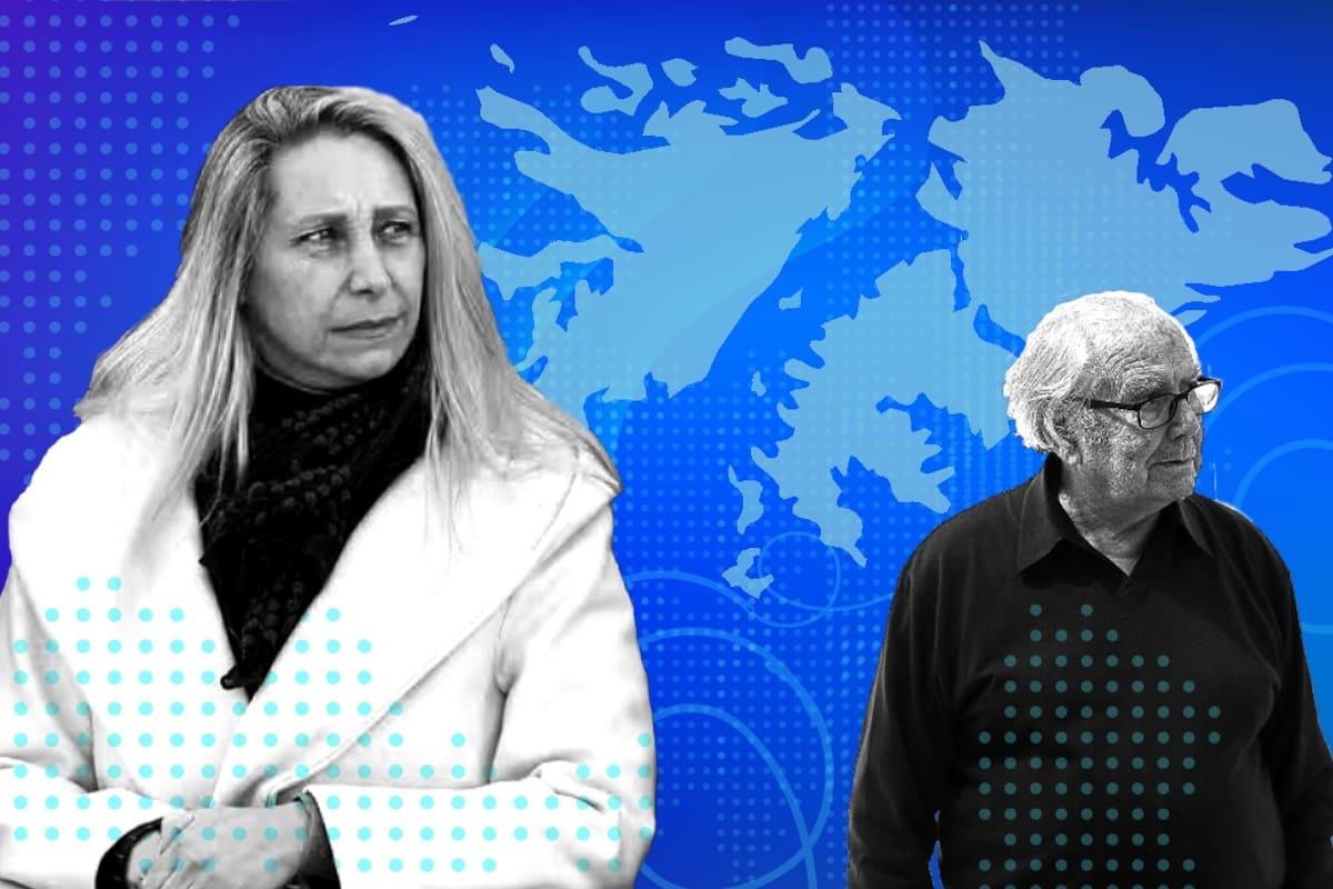 Karina Milei y Adolfo Pérez Esquivel