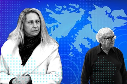 Karina Milei y Adolfo Pérez Esquivel