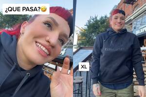 Karina Ortiz apuntó contra las tallas de la ropa en el país.