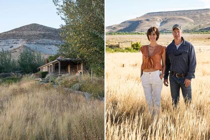 Karina y Lucas, grandes hacedores de este paraíso que se encuentra hoy entre los mejores lodges de la Patagonia.