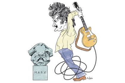 Karl Marx y Javier Milei