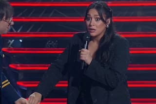 Es mi sueño: se olvidó la letra en vivo, rompió en llanto y Natalie Pérez y Joaquín Levinton fueron a abrazarla