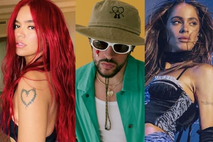 Karol G, Bad Bunny y Tini son de los más nominados en los Premios Juventud 2023