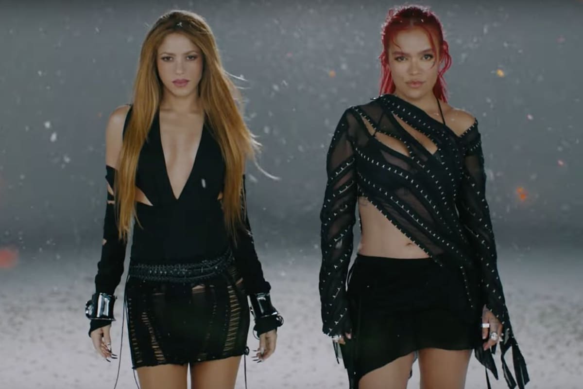 Karol G y Shakira lanzaron "TQG" con diversas indirectas a sus exs (Captura video)