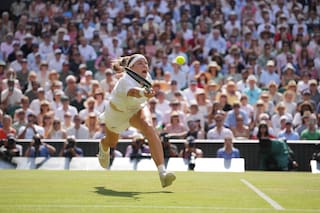 Karolina Muchova juega contra Linda Noskova en final checa de Wimbledon