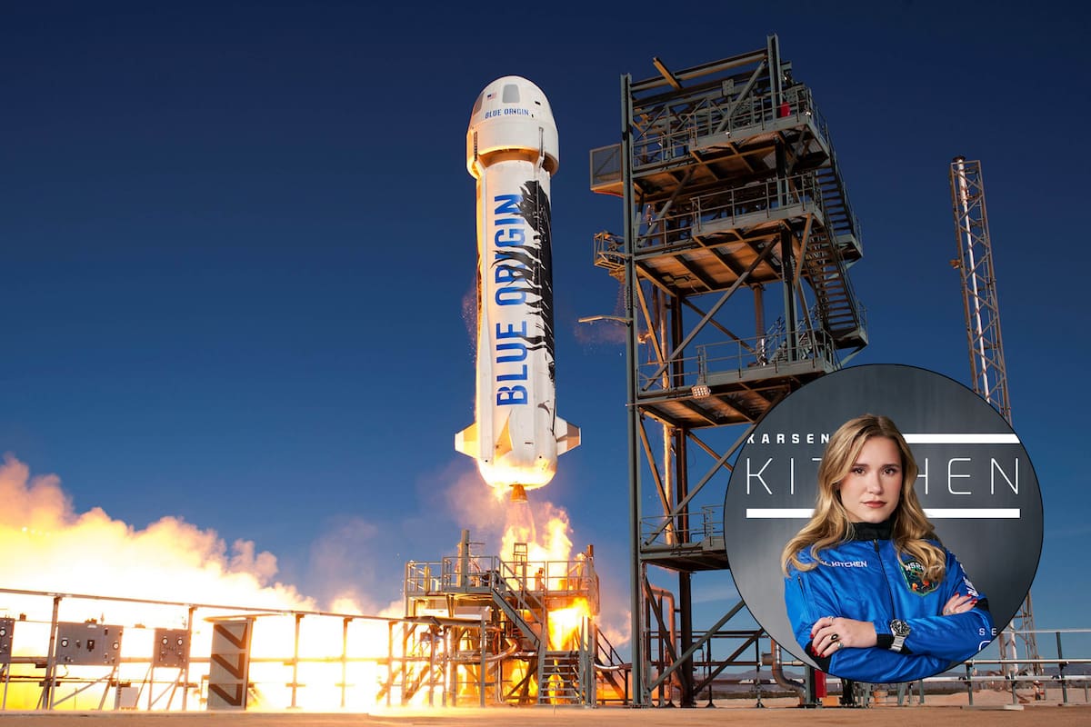 Karsen Kitchen se convirtió en la mujer más joven en atravesar la Línea de Kármán; es una estudiante de 21 años