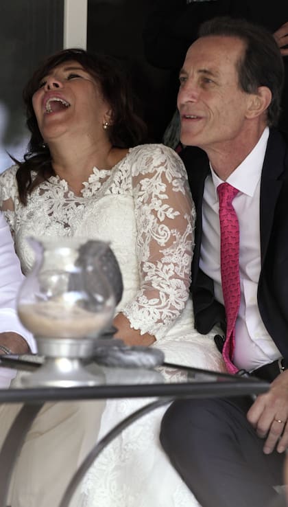Kasanzew con su flamante esposa, Teresa