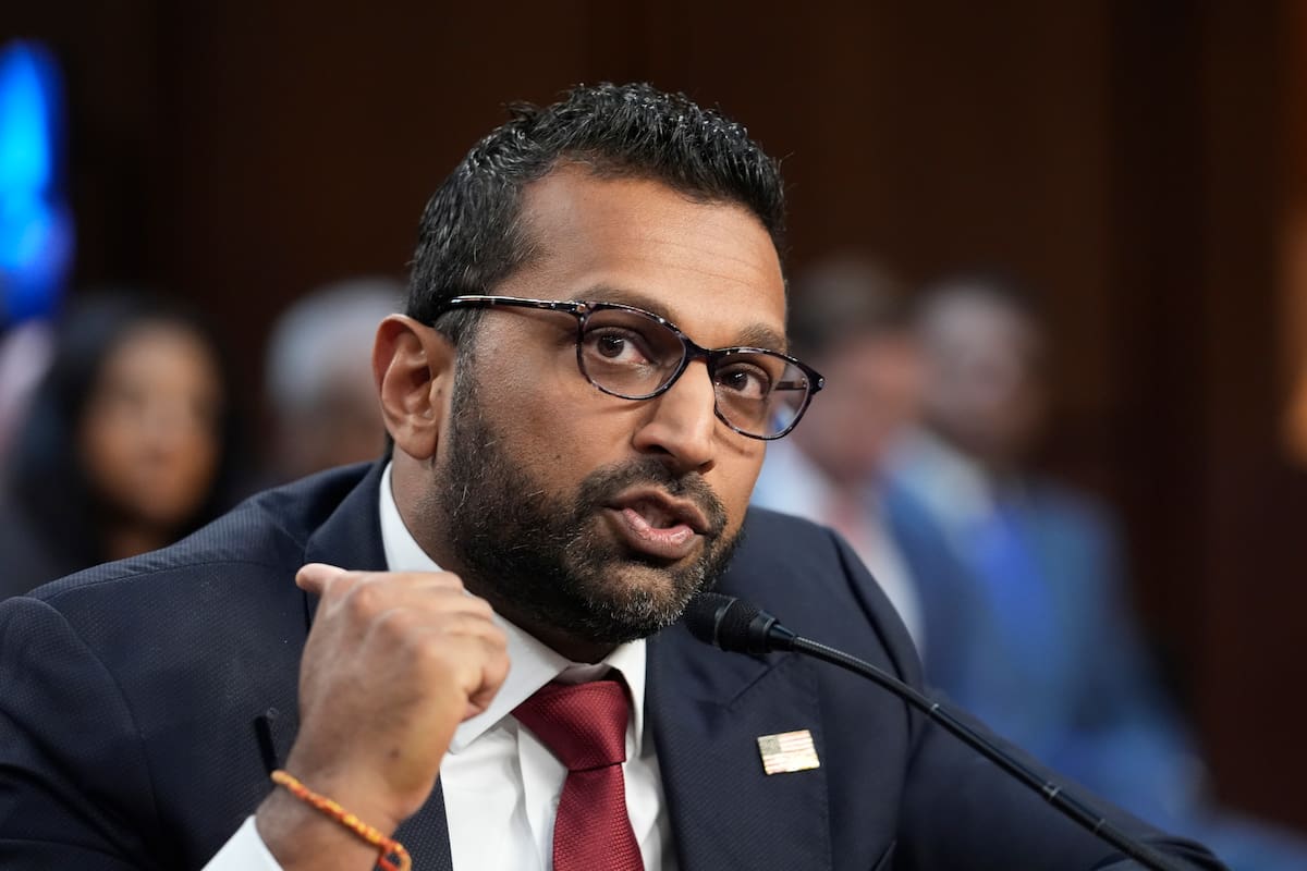 Kash Patel, nominado del presidente Donald Trump para ser director del FBI, comparece ante la Comisión Judicial del Senado para su audiencia de confirmación, en el Capitolio en Washington, el 30 de enero de 2025