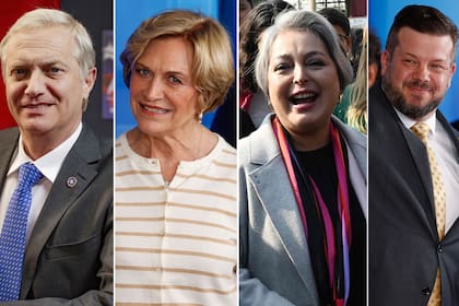 Kast, Matthei, Jara y Káiser