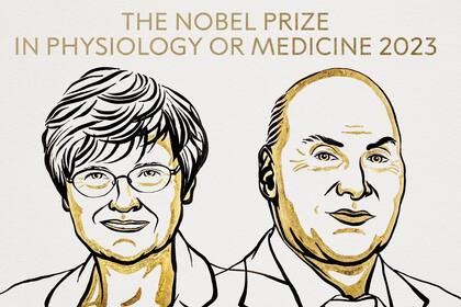 Katalin Karikó y Drew Weissman ganaron hoy el premio Nobel de Medicina por descubrimientos que permitieron el desarrollo de vacunas efectivas mRNA contra el Covid