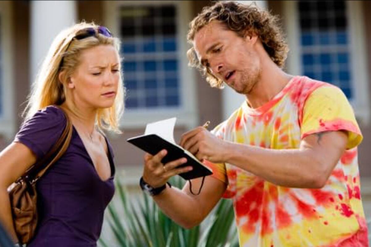 Kate Hudson y el antihigiénico hábito de Matthew McConaughey en el rodaje de Amor y tesoro: “Podía olfatearlo a un kilómetro de distancia”