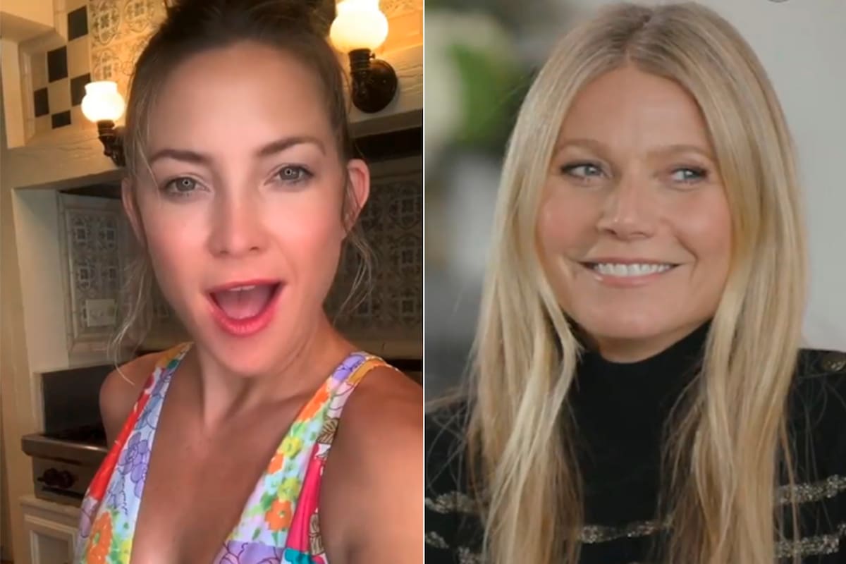 Kate Hudson y Gwyneth Paltrow revelaron cuáles fueron sus peores besos de ficción