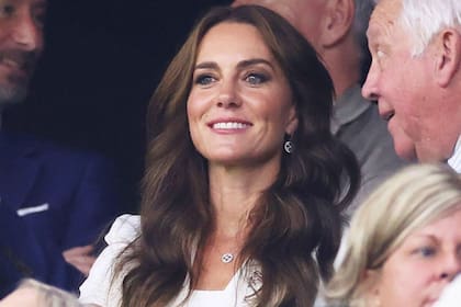 Kate Middleton alentó a Inglaterra ante Los Pumas en el Mundial
