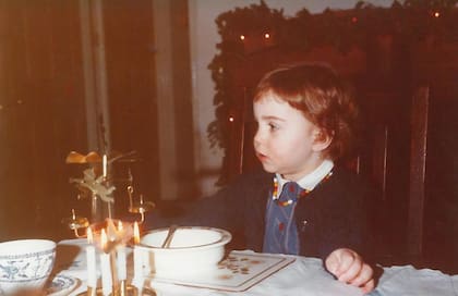 Kate Middleton en la Navidad de 1983