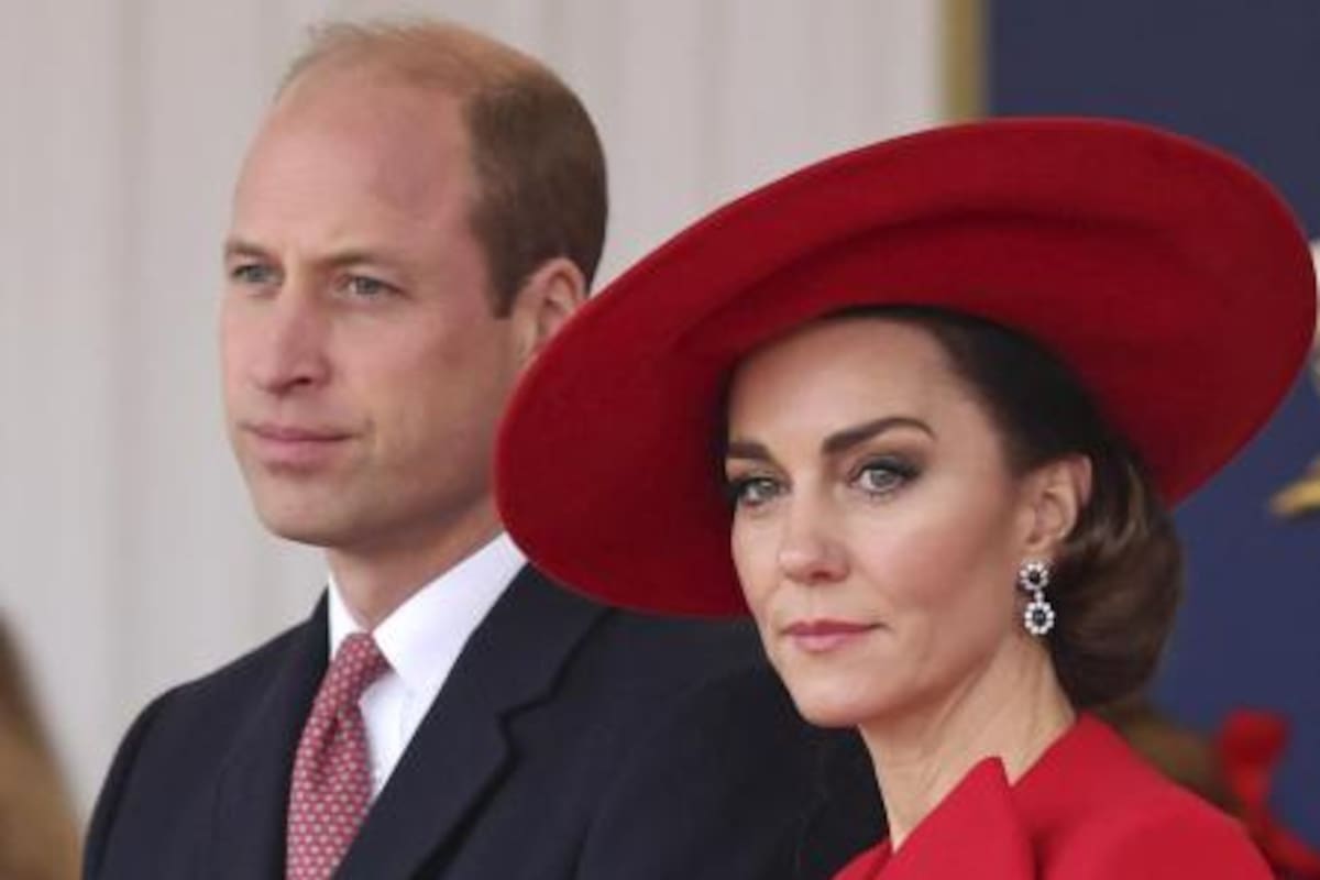 Kate Middleton junto a su esposo, el príncipe William