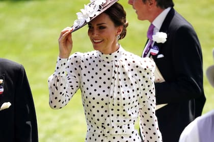 Kate Middleton suele encontrar en el pasado una fuente de inspiración para sus  looks