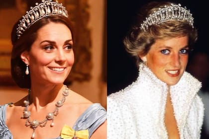 Kate Middleton volvió a homenajear a Lady Di, esta vez en la coronación de Carlos III y Camilla