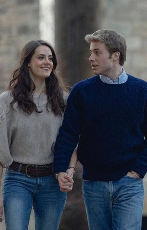 Kate Middleton y el Príncipe William son interpretados por Meg Bellamy y Ed McVey en la sexta temporada de The Crown