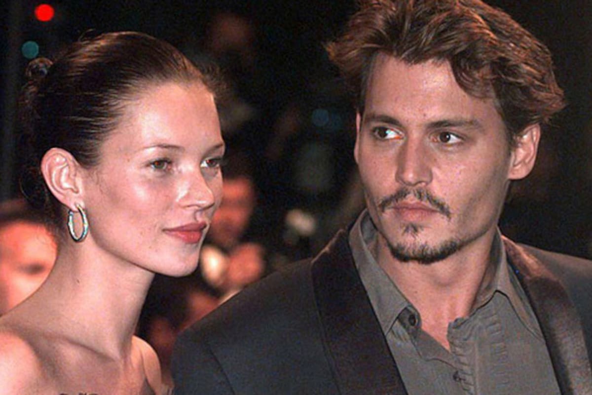 Kate Moss y Johnny Depp
