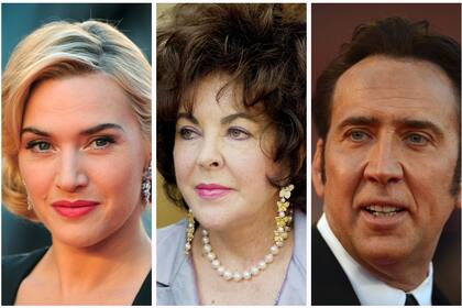 Kate Winslet , Elizabeth Taylor y Nicolas Cage, tres famosos que pasaron por el altar varias veces