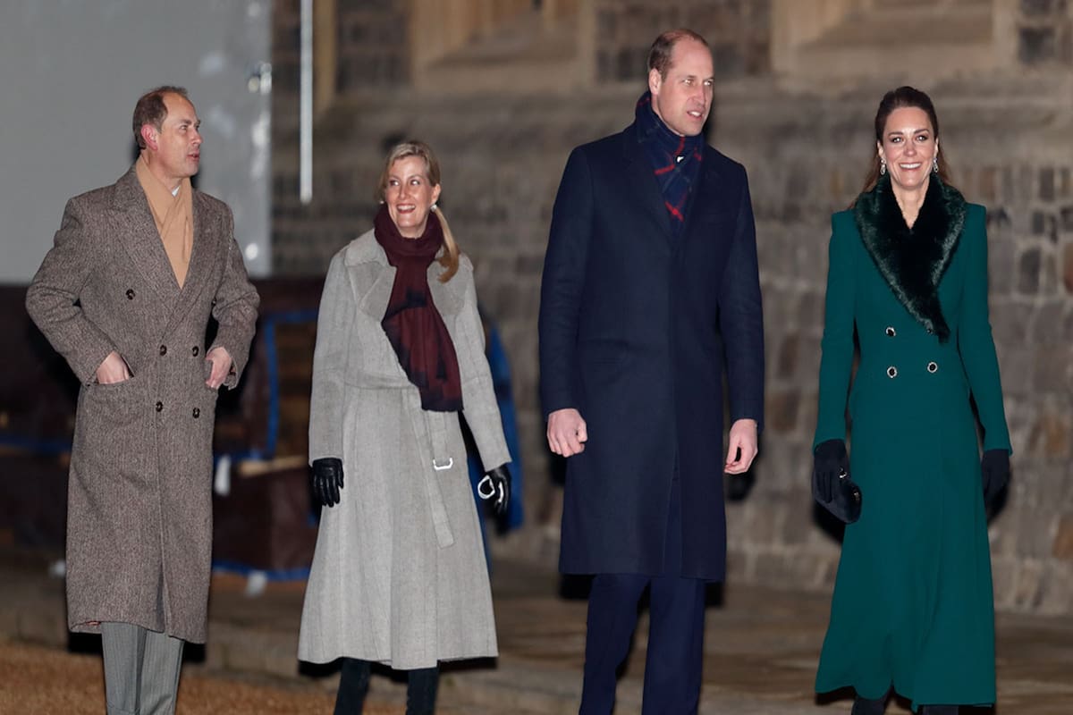 Kate y William se convirtieron en el centro de la polémica británica después de ser vistos con la familia del conde de Wessex paseando en grupo haciendo caso omiso de la regla de los seis que indica que solo pueden reunirse hasta seis personas de otras burbujas
