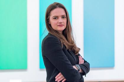 Katharine Wright, curadora de la muestra que abre el próximo sábado, en Proa