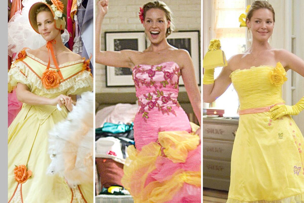 Katherine Heigl, con los looks del film 27 bodas