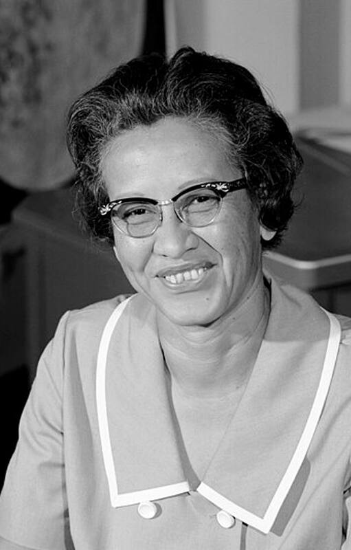 Katherine Johnsonen la NASA, en 1966