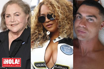 Kathleen Turner, Beyoncé y Cristiano Ronaldo