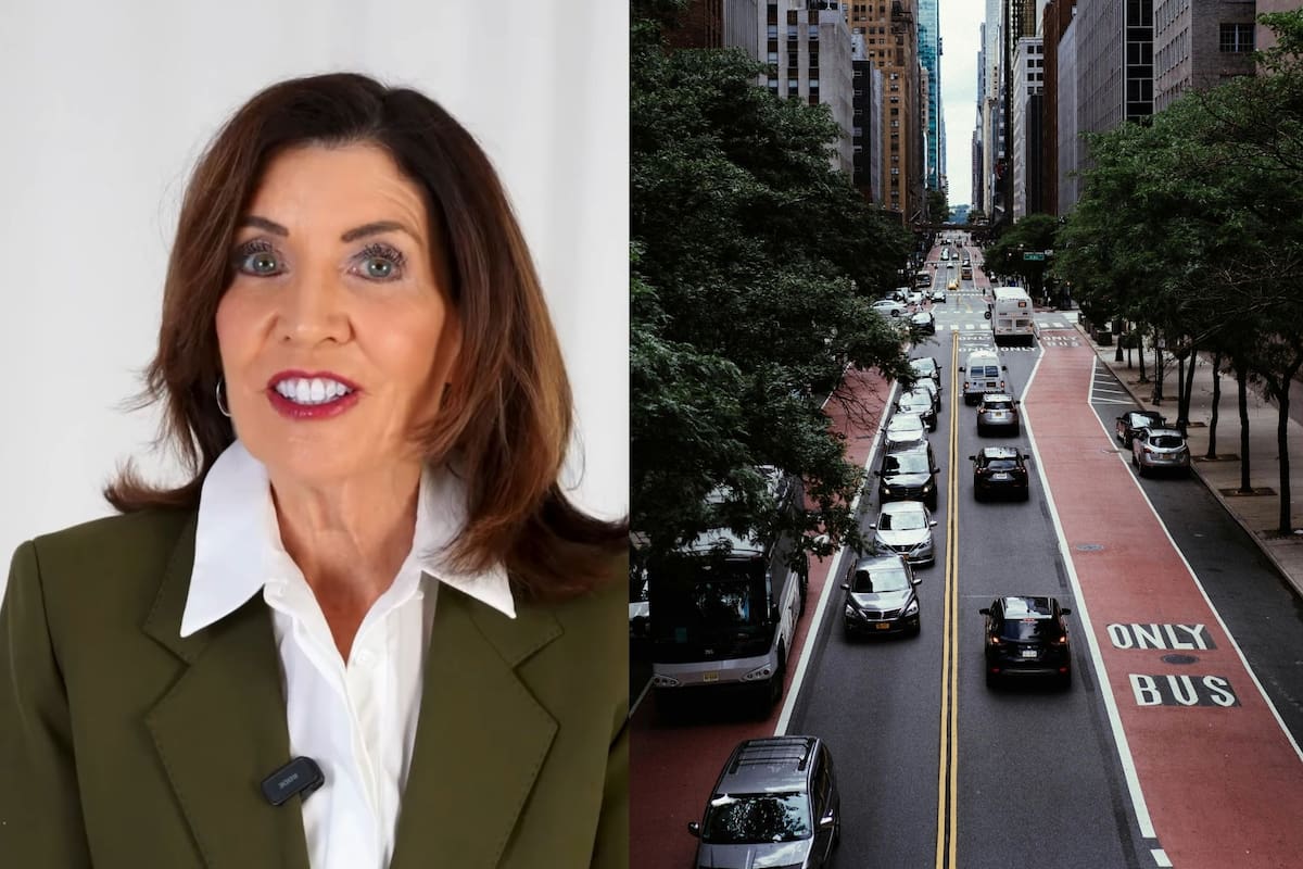 Kathy Hochul anunció cuatro proyectos para renovar algunos tramos de carretera en Nueva York