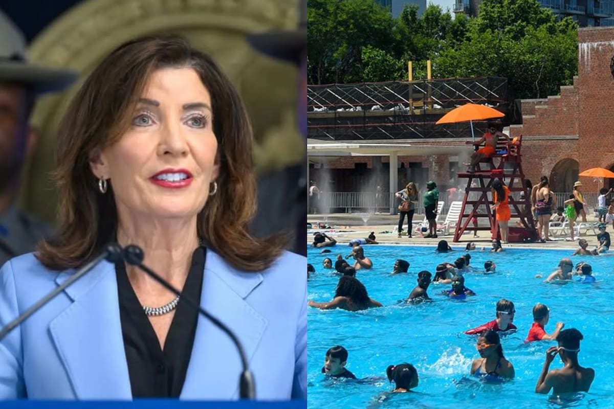 Kathy Hochul anunció fondos destinados a piscinas públicas y centros comunitarios en Nueva York