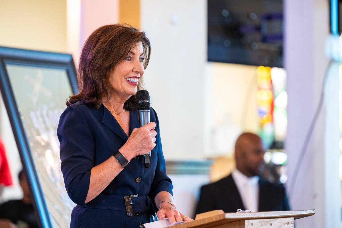 Kathy Hochul celebró que el fin de semana de All-Star tradicional regresa a Nueva York en 2027