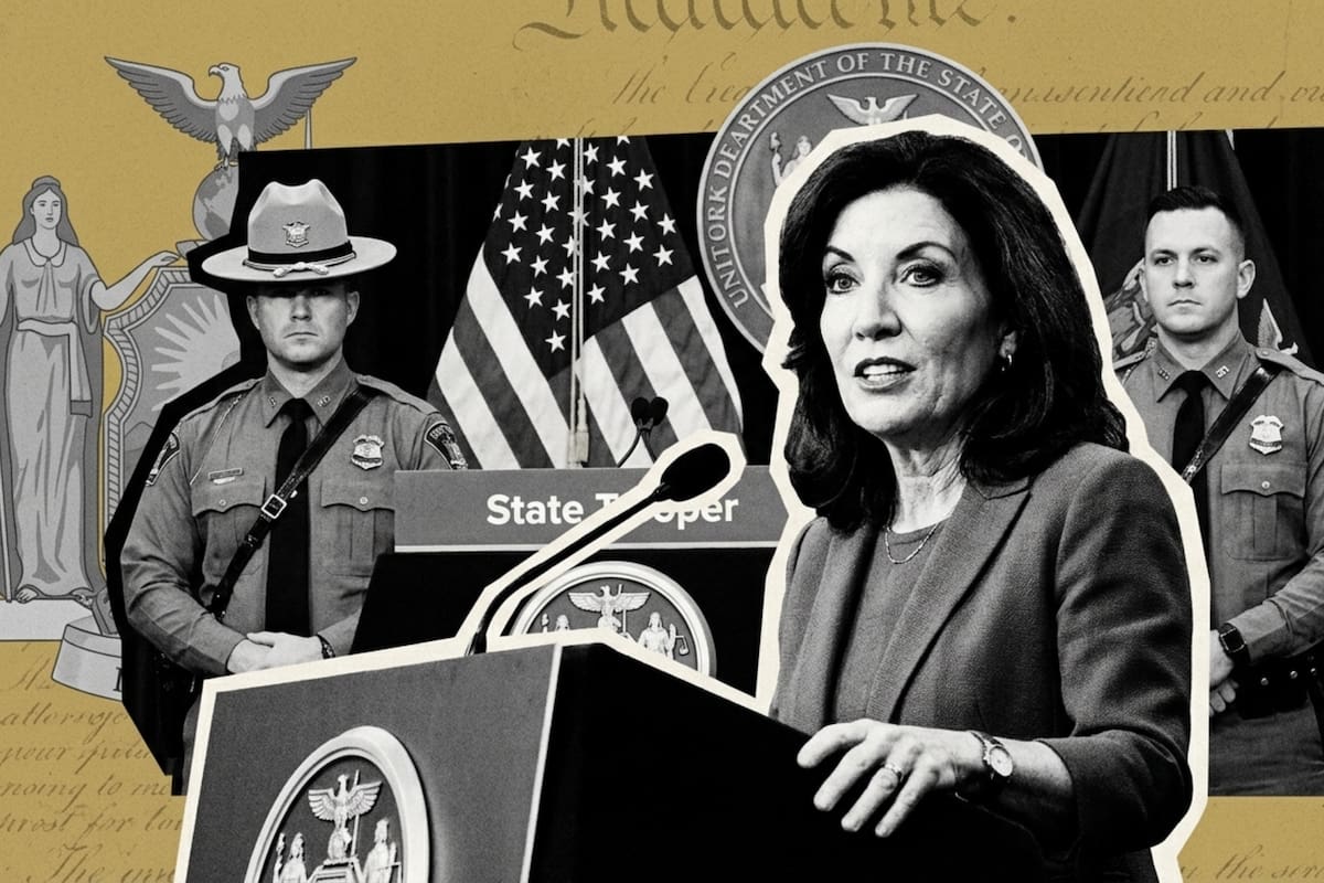 Kathy Hochul enfrenta una demanda de sheriffs de Nueva York por su ley contra los acuerdos del ICE