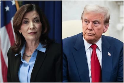 Kathy Hochul, gobernadora demócrata de Nueva York, sufre los embates de la administración de Donald Trump