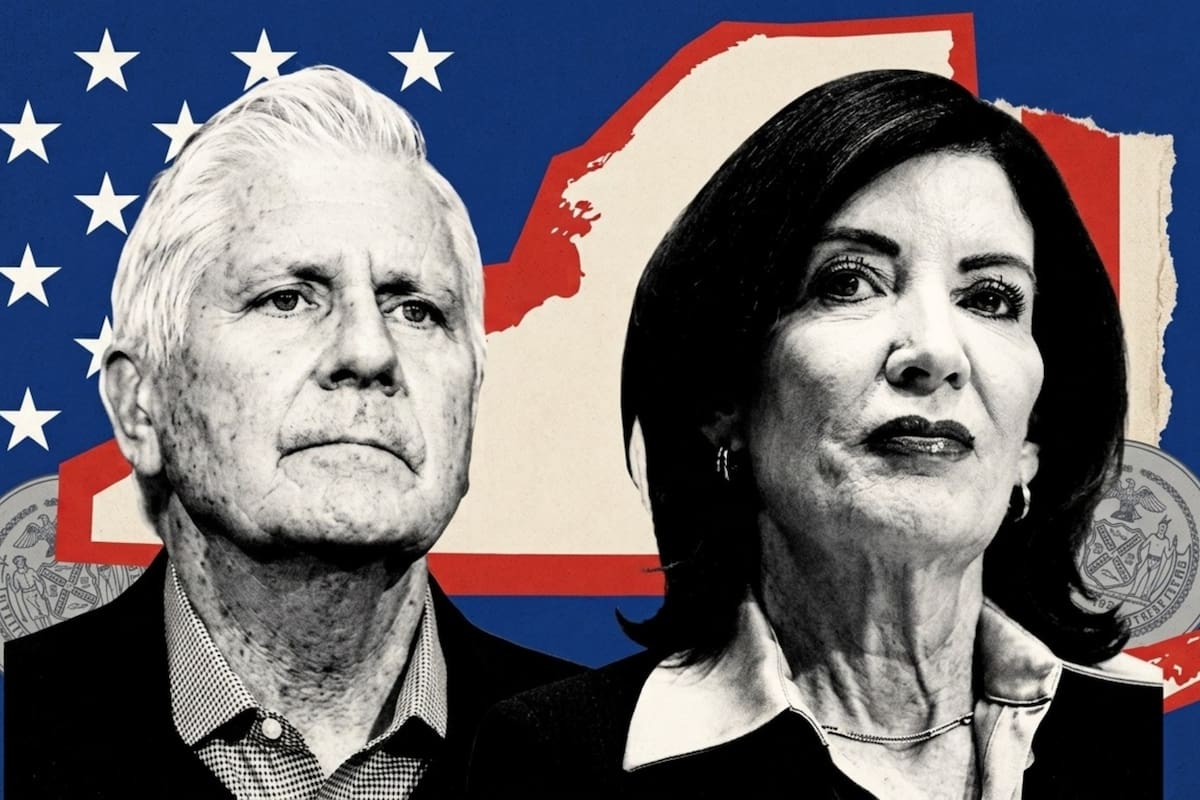 Kathy Hochul y Bruce Blakeman se enfrentan en las elecciones para gobernador de Nueva York de 2026