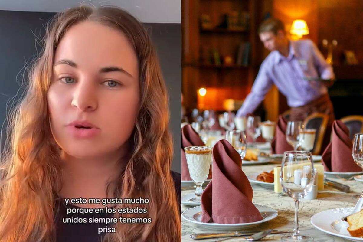 Katie afirmó que, según su parecer, el trato en los restaurantes es mucho mejor en la Argentina