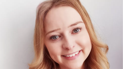 Katie Dunn dijo que el tumor podría haber pasado desapercibido durante años