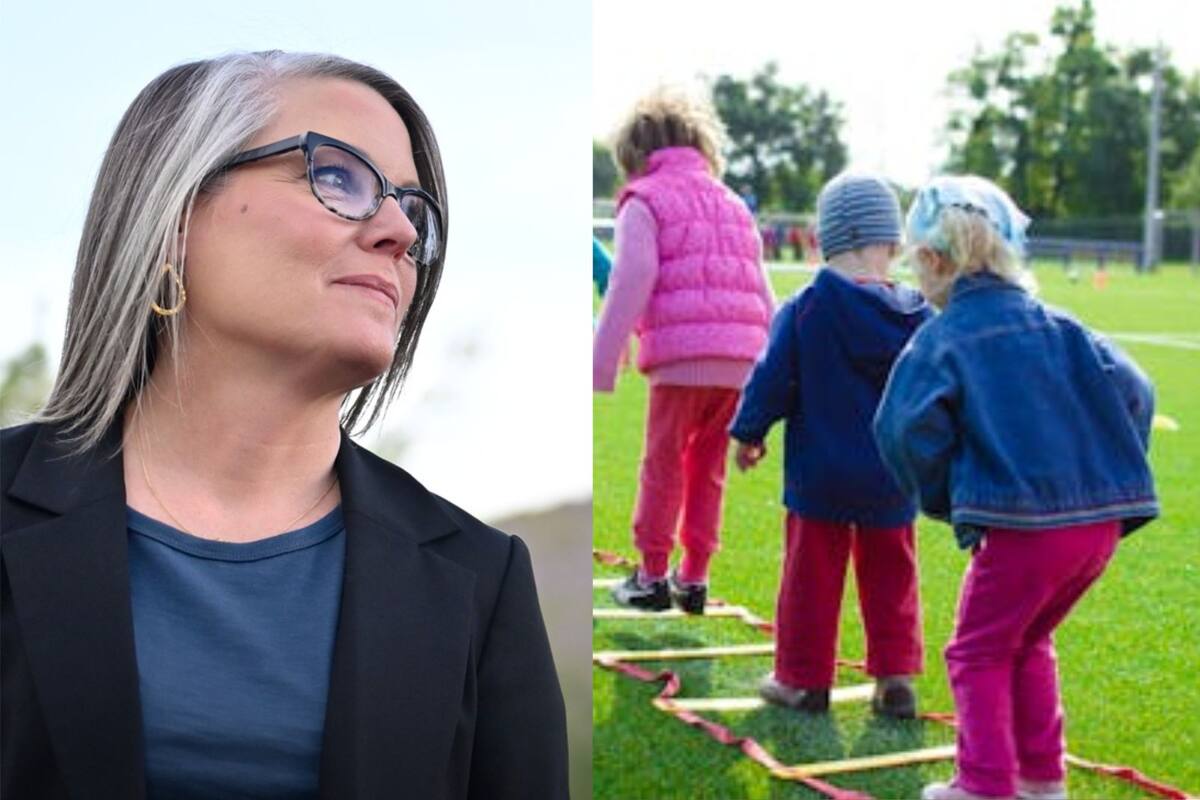 Katie Hobbs, gobernadora de Arizona, comparte que el programa de asistencia infantil comenzará en agosto de 2025 (Facebook/Katie Hobbs - Pexels/Lukas)