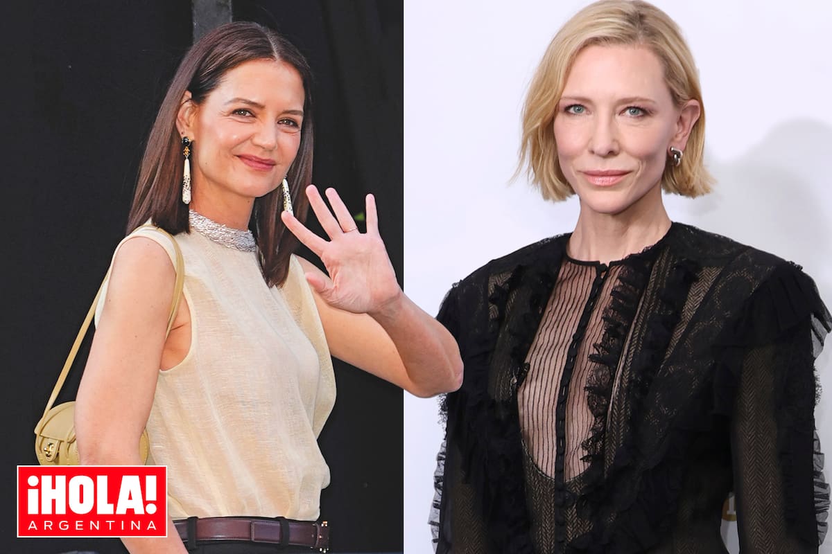 Katie Holmes (47) y Cate Blanchett (57)