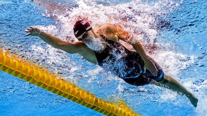 Katie Ledecky, la campeona contra la que nadie quiere competir: en Budapest dio otra muestra de su poderío