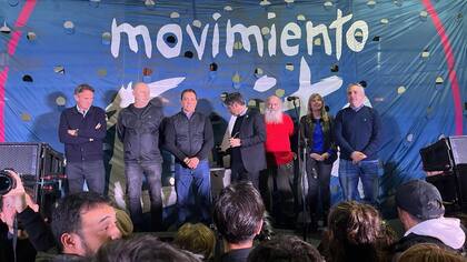 Katopodis, Ancona, Watson, Kicillof, Pérsico, Álvarez Rodríguez y Larroque, este lunes por la tarde, en Florencio Varela
