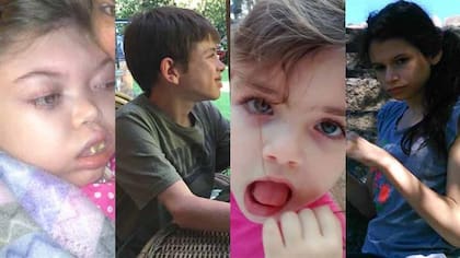 Katrina, Manuel, Josefina y Violeta, cuatro menores que fueron diagnosticados con epilepsia; después de varios tratamientos fallidos, el aceite de cannabis les mejoró considerablemente la calidad de vida