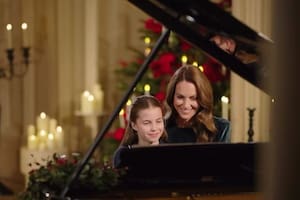 Katte Middleton junto a su hija Charlotte