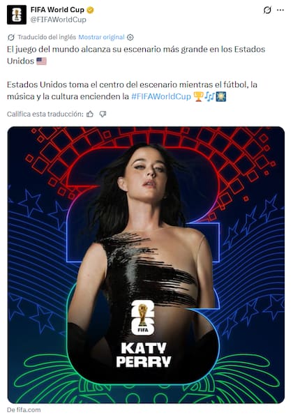 Katy Perry, entre las protagonistas