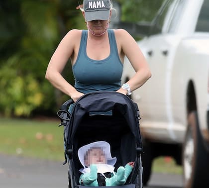 Katy Perry junto a Daisy en Hawaii